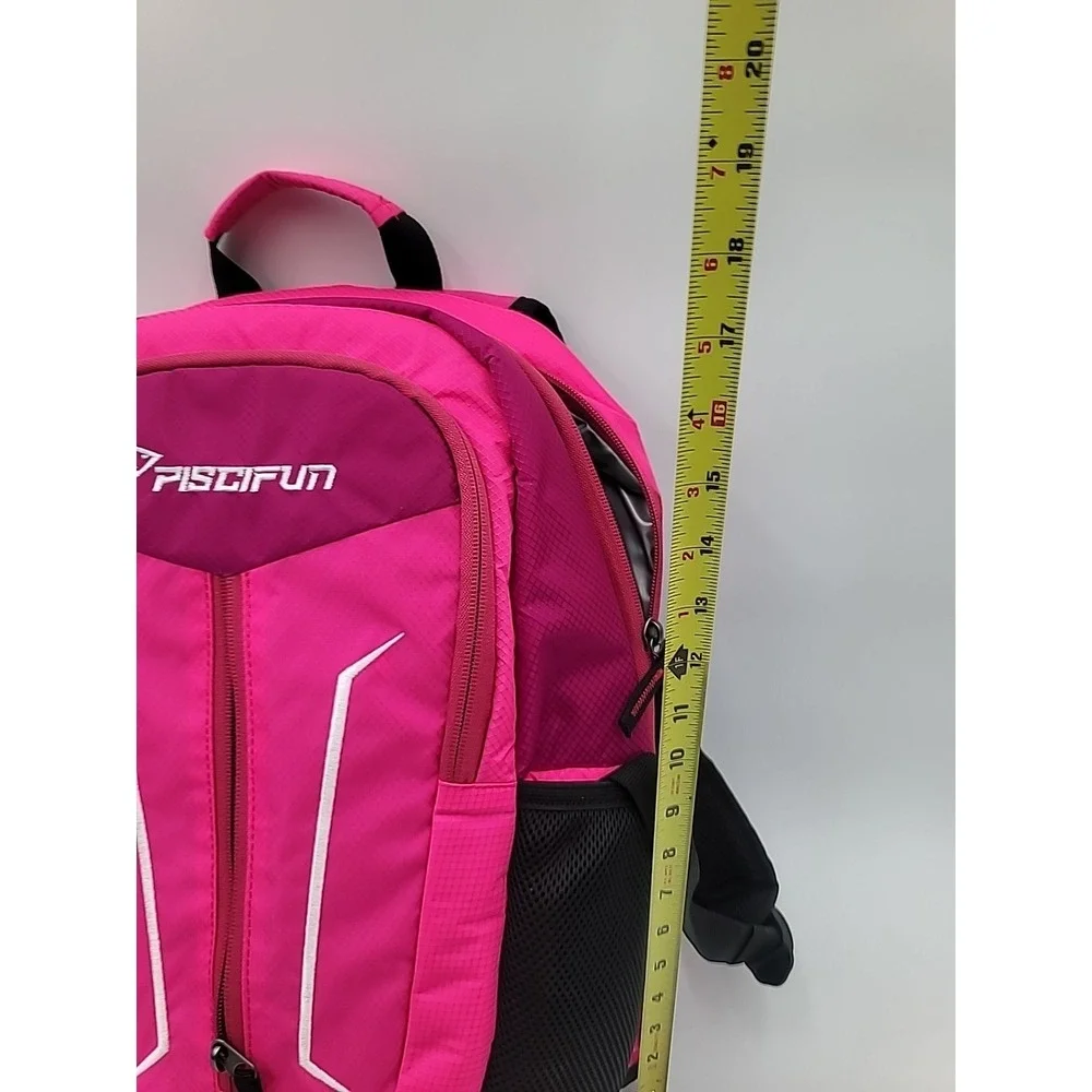 Piscifun Insulated Backpack Cooler Pink Pockets Camping Hiking Backpacking‎